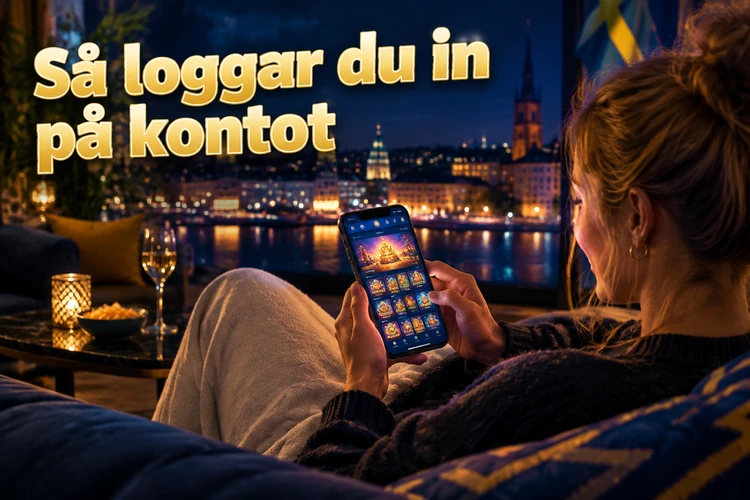 Så loggar du in på kontot